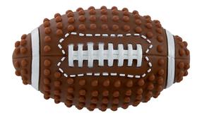 Mänguasi koerale, tassimiseks Zolux Squeaky Spiney American Football 480774, 10.5 cm, pruun v.
