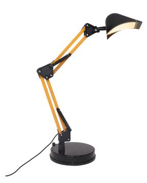 Darbo stalo šviestuvas CristalRecord Pala, LED, 4W, balta sp./juoda sp.