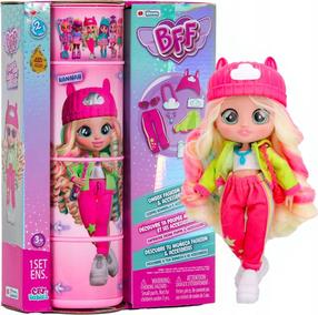 Lelle ar aksesuāriem Tm Toys BFF Hannah 576124, 20 cm, dzeltena krās.