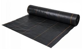 Pretnezāļu agrotekstils Bradas, melna krās., 100 m x 0.8 m, 110 g/m²