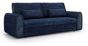 Sofa-lova Polak Meble Nella, tamsiai mėlyna sp., 240 x 115 cm x 83 cm