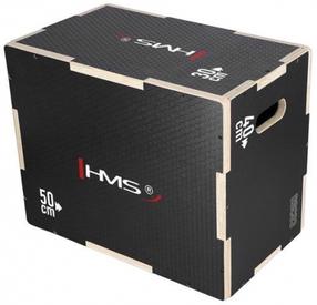 Treniņu piederumi HMS Plyometric Box DSC03, 50 cm