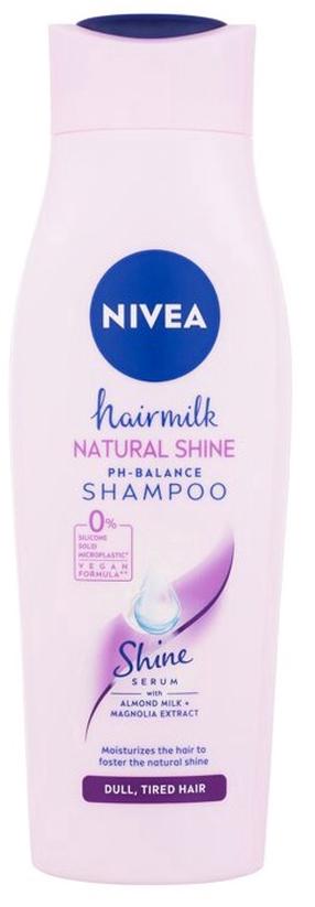 Šampūns Nivea Hair Milk Natural Shine, 250 ml