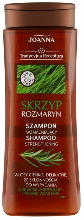 Šampūns Joanna Traditional Recipe Strengthening Horsetail & Rosemary, 300 ml