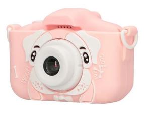 Skaitmeninis fotoaparatas Extralink Kids Camera H28 Dual, rožinė sp.
