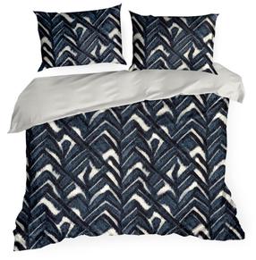 Gultas veļas komplekts Euro curtains Spring 61 478180, zila krās., 70 x 80 cm, 200 x 220 cm