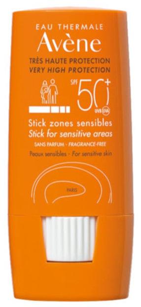 Средство для ухода за загаром Avene Very High Protection For Sensitive Areas SPF50, 8 мл