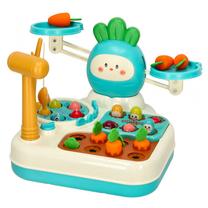 Žaislinės svarstyklės Bibi Inn Cute Carrot 4in1, 20 cm, įvairių spalvų