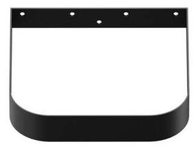 Hoidik Ravak Yard 600, 37.5 cm x 37.5 cm x 7 cm, metall, must v.