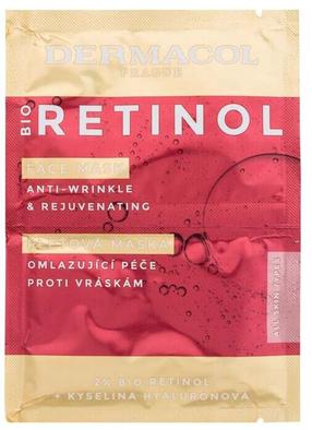 Маска для лица Dermacol Bio Retinol, 16.0 мл, 2 шт.
