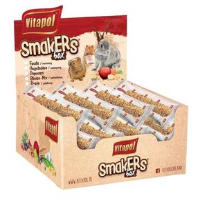 Näriliste maiuspala Vitapol Smakers, küülikutele/merisigadele/närilistele, 12 tk