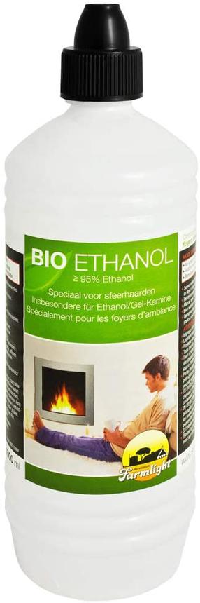 Биоэтанол для каминов, прозрачный цв. Farmlight BioEthanol, 1000 г