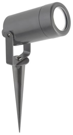 Savienojams āra apgaismojums Searchlight Spikey, 10W, GU10, IP54, melna krās., 32 cm x 32 cm