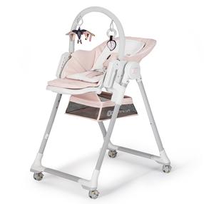 Maitinimo kėdutė KinderKraft Lastree, rožinė sp.