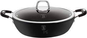 Kастрюля Berlinger Haus Black Professional Line BH-6125, Ø28 см, 3.8 л, черный цв.