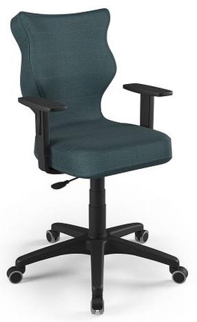 Vaikiška darbo kėdė Duo MT06 Size 5, 40 x 40 x 86 - 99 cm, mėlyna sp./juoda sp.