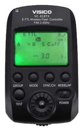 Välgupäästik Visico VC-818TX, 5.6 cm