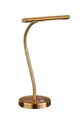 Darba galda gaismeklis Trio Curtis 579790104, LED, 4W, misiņa krās./misiņa krās.