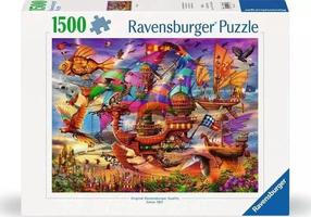 Dėlionė Ravensburger The Flight, 60 cm x 80 cm, 1500 vnt., įvairių spalvų