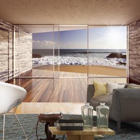 Fototapetas Artgeist Meeting At The Sea 3XLFT161, 245 cm x 350 cm
