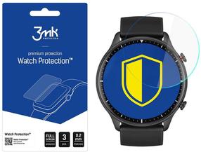 Aizsargstikls 3MK, ARC+ Xiaomi Amazfit GTR 2, caurspīdīga krās.