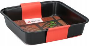 Kepimo forma Alpina, juoda sp., 23 cm x 22 cm