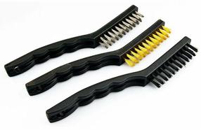 Metalinis šepetys, rinkinys universalus Novoabrasive