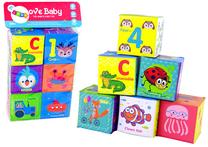 Kaladėlės Lean Toys Love Baby, 7 cm, EN, įvairių spalvų, 6 vnt.