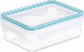Konteiner toidu jaoks Secret de Gourmet, 0.49 l, 14 cm x 10 cm, läbipaistev v./sinine v.
