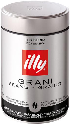Kavos pupelės Illy Dark Roast, 0.25 kg
