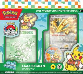 Kāršu spēle Pokemon TCG World Championships Deck Fuguan Liao