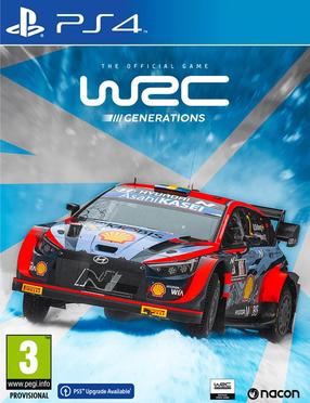 PlayStation 4 (PS4) mäng Nacon WRC Generations, inglise