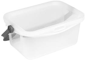 Daiktadėžė su dangčiu Curver, skaidri/pilka, 26 x 18 x 11 cm