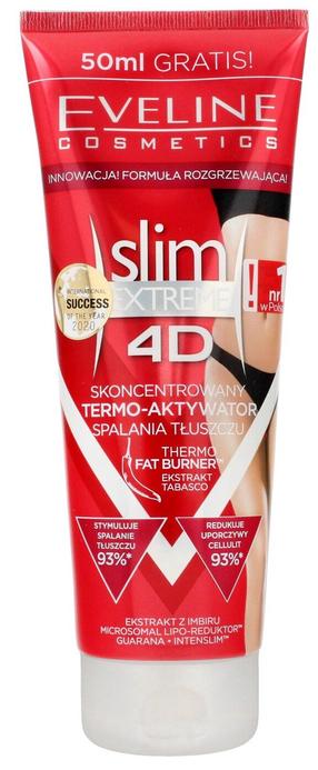Kūno serumas Eveline Slim Extreme 4D Thermo-Activator, 250 ml