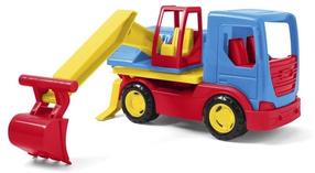 Mängutraktor Wader Tech Truck Excavator GXP-787902, mitmevärviline