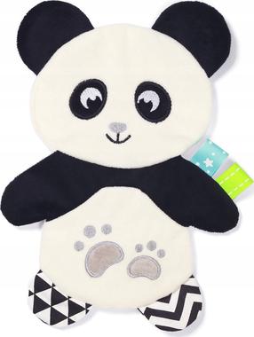 Migdukas, panda BabyOno Polly, balta sp./juoda sp.
