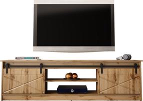 TV staliukas Cama Meble Granero, ąžuolo sp., 35 cm x 200 cm x 56.7 cm
