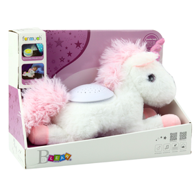 Sieninis ir lubų projektorius Funmuch Unicorn, balta sp.