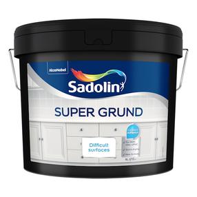 Грунтовые краски Sadolin Super Grund, белый цв., 9 л