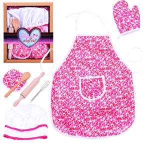 Наборы для игровой кухни Deluxe Chef Set, белый цв./розовый цв.