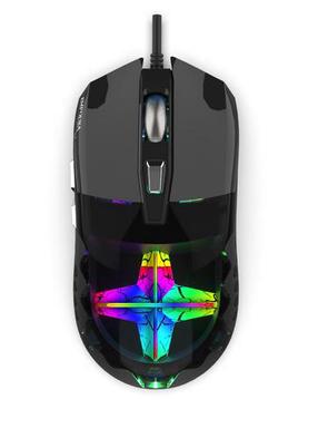 Laidinė žaidimų pelė Inca IMG-355GX, usb type-a, juoda sp.