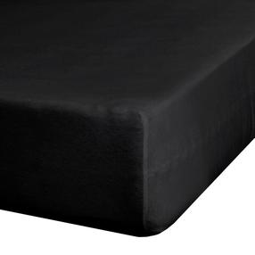 Paklodė Premium, juoda sp., 90 x 200 cm, su guma