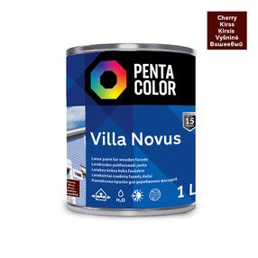 Fasado dažai Pentacolor Villa Novus, vyšnios sp., 1 l