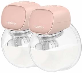 Pientraukis, elektrinis Momcozy S9 Pro Double Set Pink