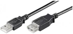 Kabelis Techly 686221 USB 2.0 male, USB 2.0 female, 0.3 m