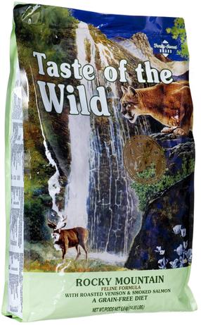 Kuiv kassitoit Taste of the Wild Rocky Mountain, kalaliha/metslooma liha, 6.6 kg