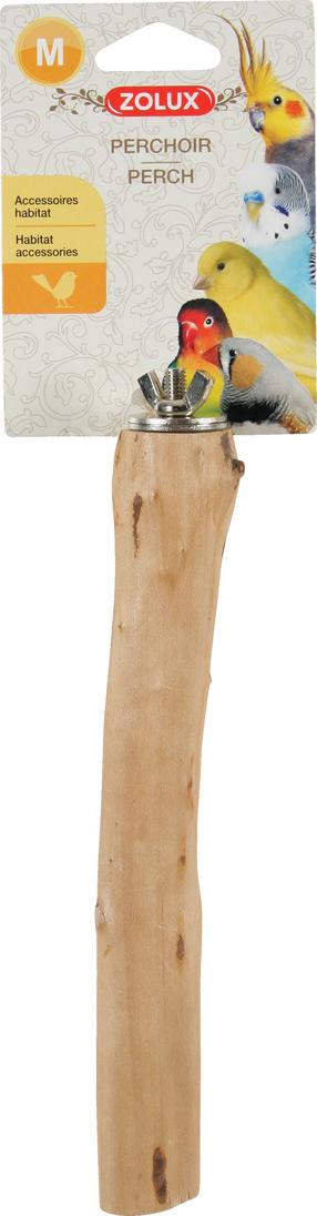 Lakta Zolux Perch M, 1.5 cm x 1.5 cm x 21 cm