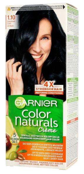 Kраска для волос Garnier Color Naturals Creme, jet black, 1.10