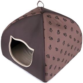 Namelis katei Hobbydog Igloo R2, ruda sp., 44 cm x 44 cm