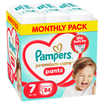 Sauskelnės-kelnaitės Pampers Premium Care Pants, 7 dydis, 15 kg, 84 vnt.